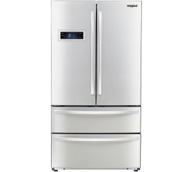 Whirlpool 570 L Frost Free French Door Bottom Mount Refrigerator Silver, 702 FDBM image