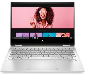 HP Pavilion x360 Core i3 11th Gen - (8 GB/256 GB SSD/Windows 10 Home) 14-dw1036TU 2 in 1 Laptop(14 inch, Natural Silver, 1.61 kg, With MS Office) image