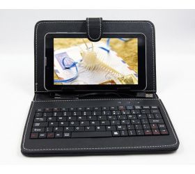 I Kall N4 with Keyboard 1 GB RAM 8 GB ROM 7 inch with Wi-Fi+4G Tablet (Black) image