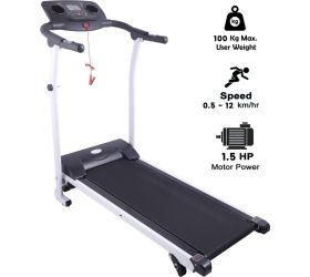 Dolphy Folding Treadmill Electric 1.5HP Motorized Running Machine Treadmill image