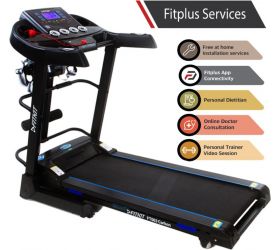 FITKIT FT063 Carbon 7 in 1 Auto Incline Motorized & Multifunctional with Diet Plan and Installation Services Treadmill image