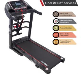 FITKIT FT100MX Motorized with Manual Inclination, Diet Plan and Installation Services Treadmill image