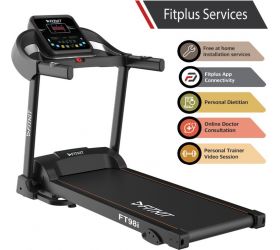 FITKIT FT98i 2 HP Peak Motorized with Diet Plan, Personal Trainer, Doctor Consultation & Installation Services Treadmill image