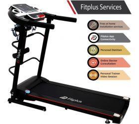 Fitplus FSRM0701M 2HP Peak Power Massager,Easy Lubrication with Free Diet Plan, Trainer & Installation Services Treadmill image