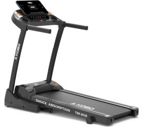 Kobo Fitness TM-302 3.0 HP Motorized Jogger with 5 Inches LCD Display for Home Gym Treadmill image