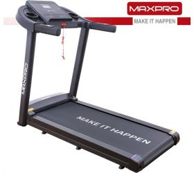 Maxpro PTM 101 1.5HP 3 HP Peak Motorized Easy Assembly Treadmill with LCD Display, I PAD Holder, MP3 Player Treadmill image