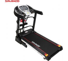 Sparnod Fitness STH-4200 4.5 HP PEAK  DIY Installation Multifunction Motorized Treadmill for Home Use Treadmill image