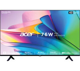 Acer AR43GR2851UDPRO H PRO Series 108 cm 43 inch Ultra HD 4K LED Smart Google TV with 76W PRO Speakers, Dolby Vision-Atmos, MEMC image
