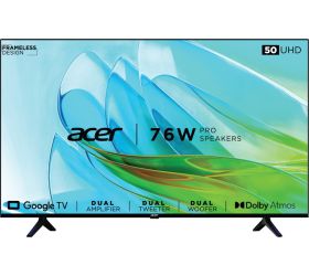 Acer AR50GR2851UDPRO H PRO Series 127 cm 50 inch Ultra HD 4K LED Smart Google TV with 76W PRO Speakers, Dolby Vision-Atmos, MEMC image