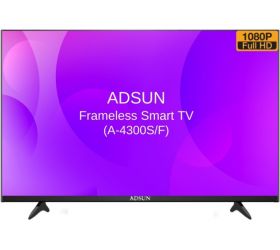 Adsun A-4300S/F Frameless 109 cm 40 inch Full HD LED Smart TV image