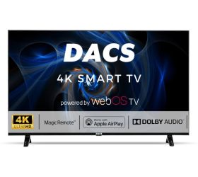 DACS A43UHD2WOSA Crystal Premium 109 cm 43 inch Ultra HD 4K LED Smart WebOS TV 2023 Edition with 30W Dolby Audio & Magic Voice Remote image