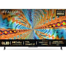 iFFALCON 55H72 H72 139 cm 55 inch QLED Ultra HD 4K Smart Android TV Hands Free Voice Control & Works with Video Call Camera. image