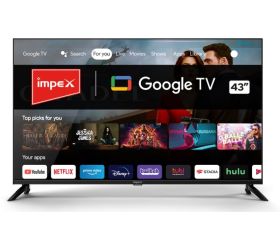 IMPEX evoQ 43S3RLC2 108 cm 43 inch Full HD LED Smart Google TV with Dolby Audio, 2 year warranty image