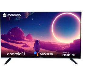 MOTOROLA 43FHDADMWKBE Envision 109 cm 43 inch Full HD LED Smart Android TV with Android 11, Bezel-Less Design and Dolby Audio 2023 image