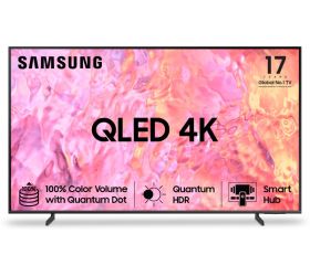 SAMSUNG QA55QE1CAKLXL 138 cm 55 inch QLED Ultra HD 4K Smart Tizen TV image