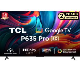 TCL 50P635 Pro 126 cm 50 inch Ultra HD 4K LED Smart Google TV image