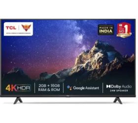 TCL 55P616 P616 139 cm 55 inch Ultra HD 4K LED Smart Android TV with Dolby Audio image