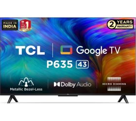 TCL 43P635 P635 108 cm 43 inch Ultra HD 4K LED Smart Google TV with Dolby Audio image