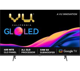 Vu 43GLOLED-3 Yrs GloLED 108 cm 43 inch Ultra HD 4K LED Smart Google TV with DJ Subwoofer 84W image