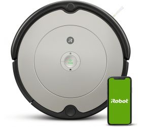 irobot Roomba 698 Robotic Floor Cleaner with Reusable Dust Bag WiFi Connectivity, Google Assistant and Alexa Grey image