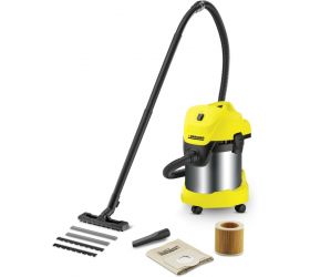 Karcher WD3 Premium * EU/ EU-I Wet & Dry Vacuum Cleaner Black, Yellow image