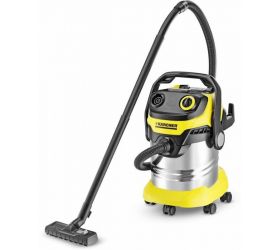 Karcher WD5 Premium 13482300, Wet & Dry Vacuum Cleaner with 25 LTR. S.S. Container Yellow/Black Wet & Dry Vacuum Cleaner Yellow, Black image