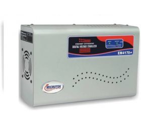 Microtek EM 4170+ Voltage Stabilizer for AC Upto 1.5 Ton METALLIC GREY image