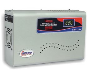 Microtek EM4130+ Voltage Stabilizer Metallic Grey image