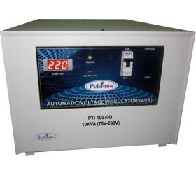 PULSTRON PTI-10070D 10 KVA 70V-290V Single Phase Automatic Mainline Voltage Stabilizer Grey image