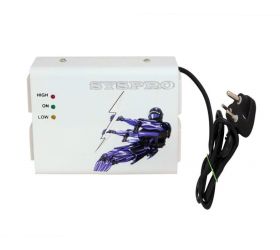Syspro Stabilizer for LED With 2 years warranty and Upto 45 inch with Anchor Panasonic Power Cord and Socket White image
