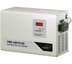 V-Guard VND 400 Plus for Ac Upto 1.5 Ton 150V - 285V Voltage Stabilizer Grey image
