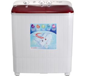 Candes CTPL65PLSWM 6.5 kg Semi Automatic Top Load Red, White image