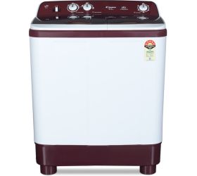 CANDY CTT80PBTK28 8 kg Semi Automatic Top Load Maroon, White image