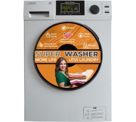 Equator EW 830 10 kg Sanitize with Saree and Allergen Cycle Fully Automatic Front Load Washing Machine with In-built Heater White image