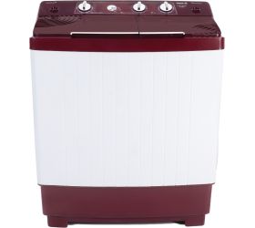 InnoQ IQ-65EXCEL-IPS 6.5 kg Semi Automatic Top Load Washing Machine Maroon, White image