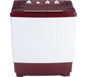 InnoQ IQ-65IEXCEL-PN 6.5 kg Semi Automatic Top Load Washing Machine Maroon, White image