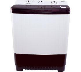 InnoQ IQ-70MAGNUM-TN 7 kg Semi Automatic Top Load Washing Machine Maroon, White image