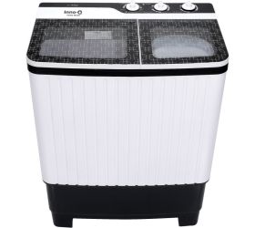 InnoQ IQ-78TURBO-IGN 7.8 kg Semi Automatic Top Load Washing Machine Black, White image