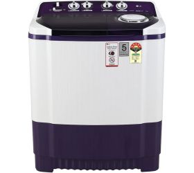 LG P7525SPAZ 7.5 kg Semi Automatic Top Load White, Purple image