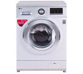 LG FH4G6TDNL42 8 kg Fully Automatic Front Load with In-built Heater Silver image