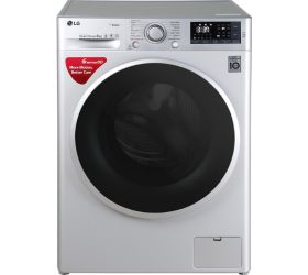 LG FHT1408SWL 8 kg Inverter Wi-Fi Fully-Automatic Front Loading Washing Machine with Inbuilt Heater & TurboWash Silver image