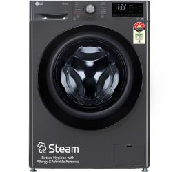 LG FHP1209Z5M 9 kg Fully Automatic Front Load Washing Machine with In-built Heater Black image