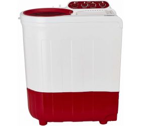 Whirlpool Ace 7.2 Supreme Plus Coral Red  5YR 7.2 kg Ace Wash Station Semi Automatic Top Load Red, White image