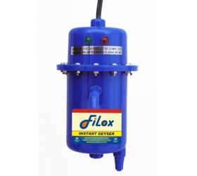 Filox 1L instant portable water heater/geyser for use home, office, restaurant, labs, clinics, saloon, beauty parlor 1 L Instant Water Geyser , Blue image