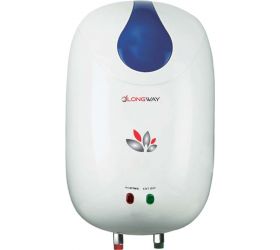 LONGWAY HOT SPRING 1 L Instant Water Geyser HOTSPRING, WHITE & BLUE image