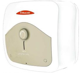Racold Andris Uno 10 L Storage Water Geyser , white body with sandy panel image