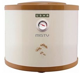 Usha Misty 10-Litres 5-Star Rated Storage Water Heater Ivory Gold 10 L Storage Water Geyser , Gold image