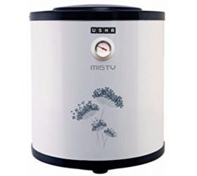 Usha Misty 15-Litres 5-Star Rated Storage Water Heater Twinkling Grey 15 L Storage Water Geyser , Grey image