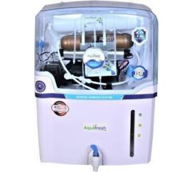 Aqua Fresh EURO COPPER+RO+UV+TDS 15 WHITE AUTOMATIC ELECTRICAL BOREWELL 1500 TDS BEST HOME WATER PURIFIER 15 L RO + UV + UF + TDS Water Purifier White image
