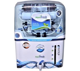 Aqua Fresh wavex COPPER MINERAL+ro+uv+tds 15 L 15 L RO + UV + UF + TDS Water Purifier White, Blue image